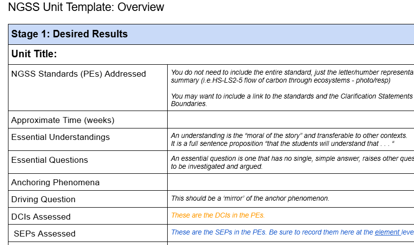 NGSS – Systems Thinking: What resource should we use? (with a link to a unit plan&nbsp;template)